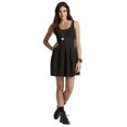 thumbnail image 2 of Aeropostale Womens Aria A-line Vestido, Negro, X-Large Aeropostale Alinear, 2 of 2
