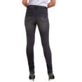 thumbnail image 3 of Jordache Women's Mid Rise Skinny Jeans, Available in 29" and 31" Inseams, Sizes 2-22, 3 of 3