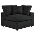 thumbnail image 3 of Modway Commix 8-Piece Down Filled Overstuffed Sectional Sofa in Black, 3 of 10