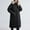 Black, variant on Women's Winter Down Jacket 2024 Popular Style Long Sleeve Zipper Loose Warm Down Jacket Coats for plus Size plus Size Trench Coats for Women Womens Winter Cold Weather Coats Winter Jacket Women plus