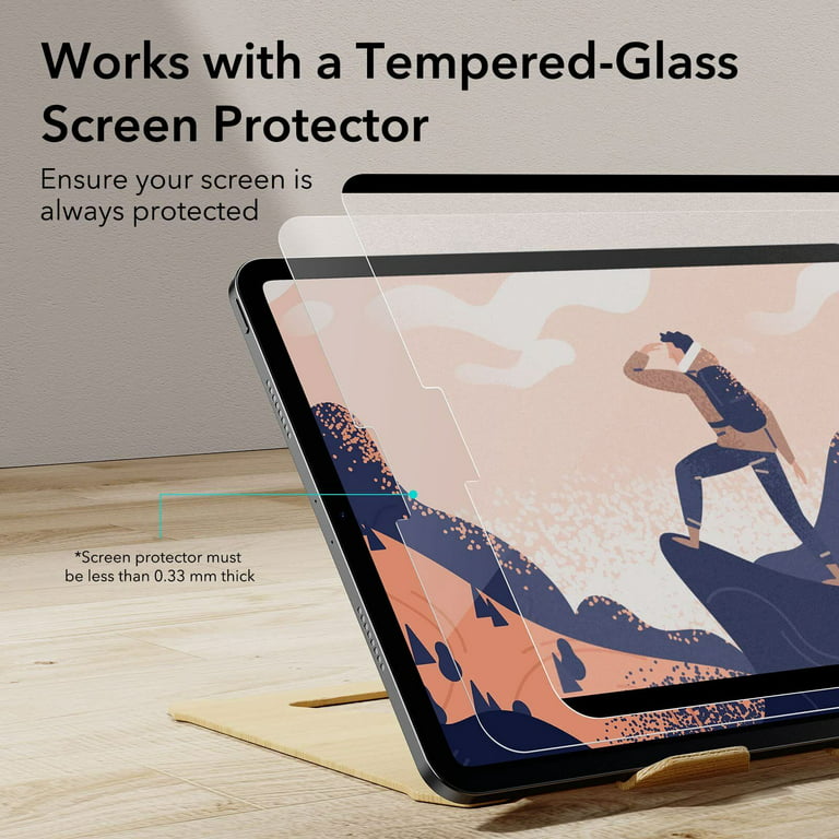 ZAGG Glass Elite Screen Protector for iPad 9th 8th 7th Generation (10.2  Inch, iPad 9/8/7, 2021&2020&2019) Tempered Glass/Apple Pencil Compatible