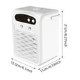 thumbnail image 3 of BFSAUHA Portable Air Conditioners, 2025 Upgrade Evaporative Air Conditioner Air Cooler with 3 Wind Speeds, 2-4H Timer, 3 of 6
