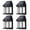 4pcs, variant on Sunjoy Tech 1/2/4Pcs Solar Wall Lights Outdoor, Sensor with 3 Lighting Modes, Waterproof Solar Porch Lights for Patio, Garage, Shed, Door, Yard, Outside Decorative