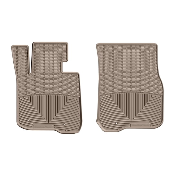 WeatherTech All-Weather Floor Mats compatible with BMW 435i, 428i, 440i - 1st Row (Driver & Passenger), Tan