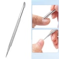thumbnail image 3 of Empujador de cutículas profesional, herramienta de eliminación de uñas de doble extremo antideslizante de acero inoxidable, recortador de cutículas, 3 of 8