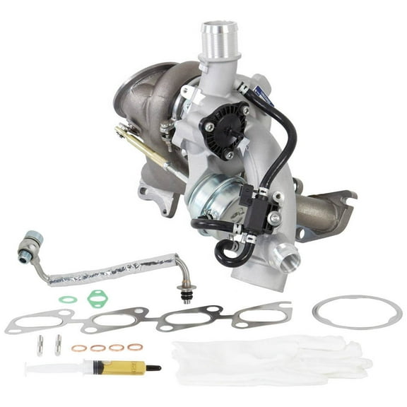 Turbocharger w/ Turbo Gaskets & Oil Feed Line For Chevy Cruze Sonic Trax & Buick Encore 1.4T LUV - BuyAutoParts