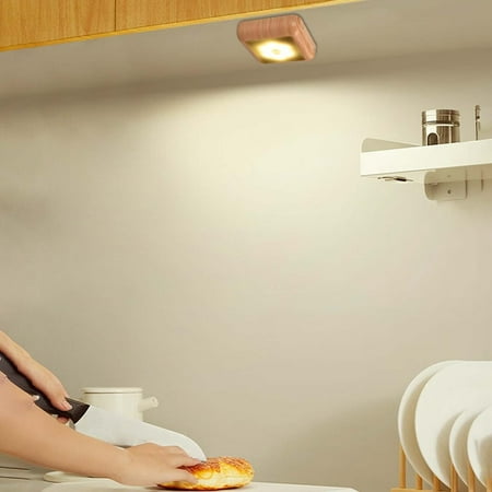 

New LED Human Cabinet Induction Light Intelligent Bedhead Wireless Night Light Induction Cabinet Light