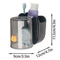 thumbnail image 3 of Outdor Practical Bathroom Sump Organizer For Toothbrushes And Mouthwash Cups Wall M Mounted Storage Rack For Countertop Tidy Space Hassle Cleaning, 3 of 4