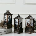 thumbnail image 3 of Halloween Tabletop Lantern Plastic Patterned Hanging Lantern Desktop Decoration, 3 of 10
