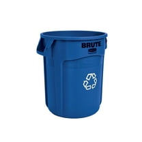 Vented BRUTE Recycling 20 Gal Blue
