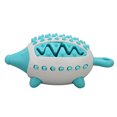 thumbnail image 1 of Juguete dispensador de golosinas para perros, limpieza de dientes, resistente a mordeduras, forma de erizo, juguete rompecabezas para masticar cachorros, 1 of 8