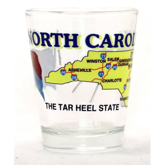 North Carolina The Tar Heel ST All-American Collection Shot Glass