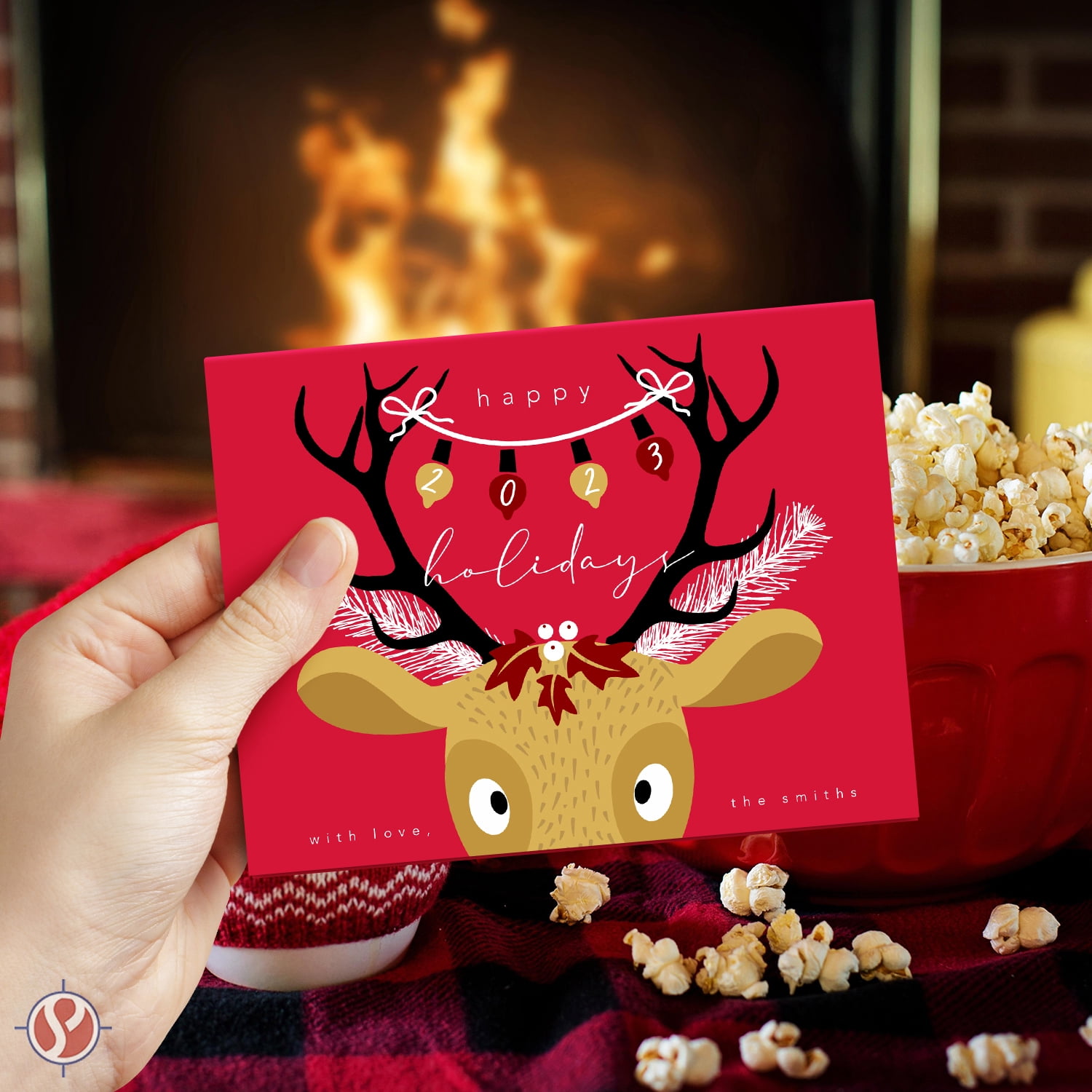 2026 Red Blank Greeting Cards Set - 5" x 7" Cards with A7 Envelopes - Great for Greetings, Invitations, Thank You Cards, Announcements - Scored for Easy Folding - 50 Cards and 50 Envelopes per Pack