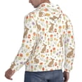 thumbnail image 6 of Lsque Happy Easter Pattern Casual Men's Hoodie,Hooded Sweatshirt with Kangaroo Pocket,Pullover Hoodie-4X-Large, 6 of 7