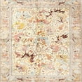 thumbnail image 1 of Ahgly Company Indoor Square Traditional Peach Beige Persian Area Rugs, 9' Square, 1 of 6