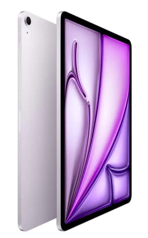 Restored Apple 13-inch iPad Air with M3 chip Built for Apple Intelligence Wi-Fi + Cellular -128GB - Purple thumbnail 5