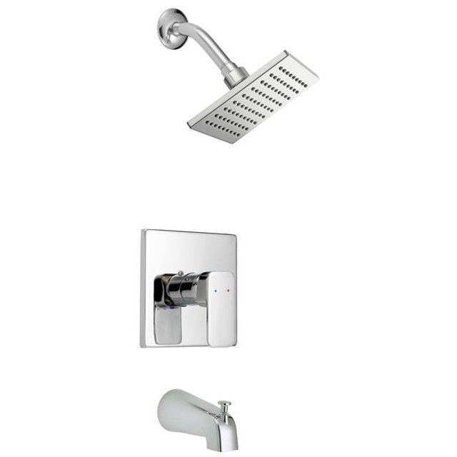 Robinet de Baignoire & Douche Karsen&44; Chrome Poli