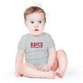 thumbnail image 2 of ABCD For Those About To Talk - Funny Rock - Cute One-Piece Infant Baby Bodysuit, 2 of 4