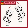 thumbnail image 2 of Lsque 18 Inches Funny Chicken Pattern Christmas Stockings Hanging Ornaments,Knitted Xmas Fireplace Hanging Stocking,Holiday Decoration, 2 of 8