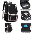 thumbnail image 4 of SANMADROLA School Backpack Bookbag, Heavy Duty Backpack 21L Schoolbag Bookbag with USB Charge Port, 4 of 9
