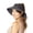 Navy, variant on Sun Visor Hats for Women, Beach Roll Up Large-Brimmed Straw Hat, Sun Protection UPF 50
