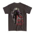 thumbnail image 2 of The Joker  Adult Heath Ledger Back Print Washed T-Shirt, 2 of 4
