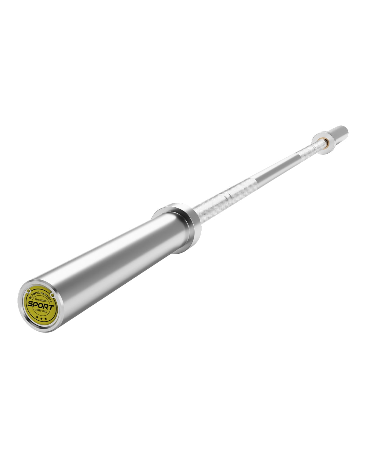 7FT  Barbell for Weightlifting. Power Lifting. 2 Inch Strength Training Bar for Squats. Deadlifts. Presses. Rows. Curls - 700lbs/1000lbs/1500lbs Capacity