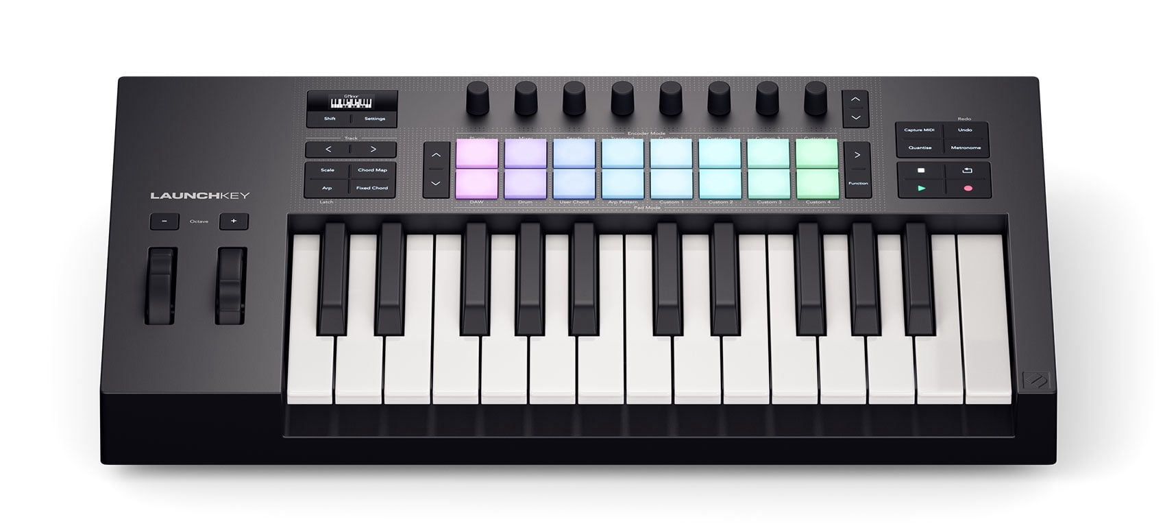 Novation Launchkey 25 MK4 25-Key USB MIDI Keyboard Controller, Black