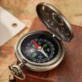 thumbnail image 2 of LYMAYTER Pocket Watch Compass Compass Pocket Watch - Vintage, with Waist Chain, for Outdoor, 2 of 6