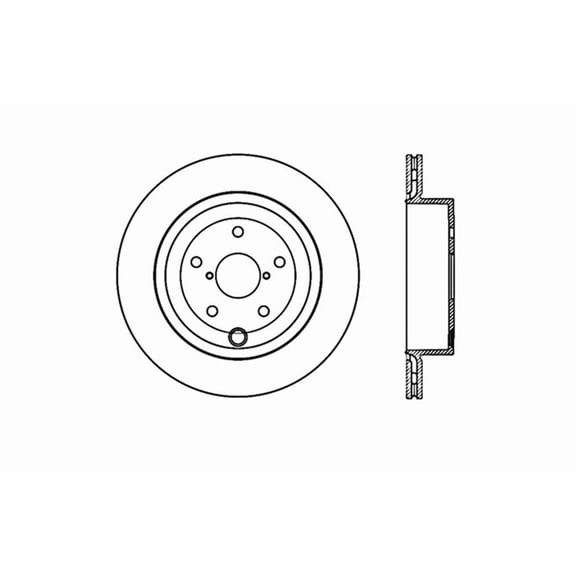 StopTech 126.47030SL StopTech Sport Rotors; Rear Left; Fits select: 2015-2017 SUBARU WRX, 2017 SUBARU BRZ