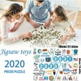 thumbnail image 1 of Puzzle Paper Puzzle 2020 New Year‘s Puzzle Home Parent Child Interactive Toys, 1 of 6