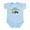 Sky Blue, variant on CafePress - Daddy's Farming Buddy Infant Bodysuit - Baby Light Bodysuit, Size Newborn - 24 Months