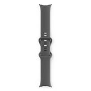 Google Pixel Watch - Android Smartwatch with Activity Tracking - Heart Rate Tracking Watch - Polished Silver Stainless Steel case with Charcoal Active band - WI-FI