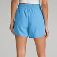 thumbnail image 4 of VV AVEORS Running Shorts For Women Dressy Casual Quick Dry Elastic High Waisted Workout Active Shorts Sport Athletic Short Pants Blue S, 4 of 7