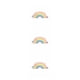 thumbnail image 3 of Inteprter Wall Sticker Cartoon Lace Rainbow Hand-Painted Home Background Self-adhesive Room Removable Wallpaper Beautify Decals Child Type1, 3 of 6