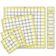 thumbnail image 1 of 5 Pieces Acrylic Quilting Rulers,Square Sewing Rulers Fabric Cutting Ruler Quilting Templates Clear-In stock, 1 of 5