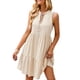 thumbnail image 5 of Vestido Escalonado, Vestido Con Cuello De Corbata Dobladillo Suelto Casual Para El Verano Vida Diaria Para Fiesta En La Playa Higoodz Otros, 5 of 6