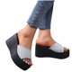 thumbnail image 4 of Amzcrzy Zapatos de mujer,Zapatos de mujer,Zapatillas de mujer, Sandalias de playa transpirables con tacón Matsu, suela gruesa y tacón inclinado para mujer Sandalias Mujer Zapatillas De Casa, 4 of 4
