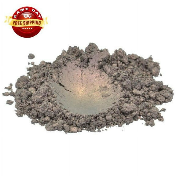 SMOKEY XXX GREY VIOLET LUXURY MICA COLORANT PIGMENT POWDER COSMETIC GRADE 2 OZ