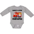 thumbnail image 3 of Inktastic Daddys Little Firefighter Boys or Girls Long Sleeve Baby Bodysuit, 3 of 5