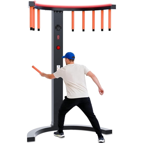 Vakiorn Catchling Falling Stick Game Machine Arcade Challenge 3 Modes 10 Speeds 7 Color LED MP3 Disassemblable for Home Party Bar Entertainment