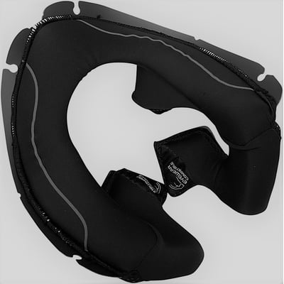 agv k6 pads Replacement Crown Pad for AGV Helmets - Black Helmets Helmet liners Agv K6 S/k6 Cheek Pads Clear 2XL 2018500166 Agv K6/k6s Crown Pad Grey