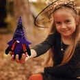 thumbnail image 4 of Hwkond Outdoor Halloween Decorations Spider Happy Little Angel Halloween Purple Witch Rudolph Green Faceless Old Man Web Hat Decoration, 4 of 4