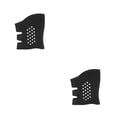 thumbnail image 1 of Yuarrent Herramienta de caza, empuñadura antideslizante, cubierta de goma antideslizante, accesorio de para Glock para G17 negro 2piezas, 1 of 6
