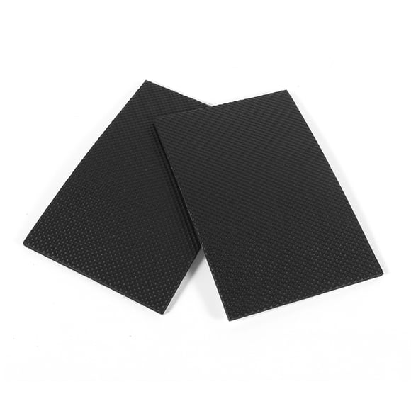 2 Pcs Protecteurs de Sol Auto-Adhésifs Noirs Antidérapants pour Meubles Canapé Table Chaise Patins EVA