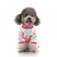 thumbnail image 3 of Balems Pet 4 Legged Pajamas Cotton Romper Cartoon Homewear Puppy Apparel Jumpsuit All Seasons, 3 of 5