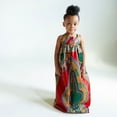thumbnail image 4 of LEEy-world Robe de Demoiselle d'Honneur Robe d'Anniversaire Mariage Fête Princesse Robe de Concours Demoiselle d'Honneur Florale Enfants Filles Robe&Jupe, Multicolore, 4 of 5