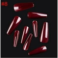 thumbnail image 3 of CEHVOM 100pc Of Matte Ballet Fake Nails Long Nail Art Patches Full Frosted Nail Box, 3 of 3