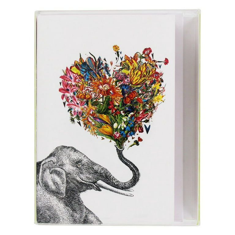 Eco Recycled 4x6 Greeting Cards w. Hand-Drawn Art + Recycled