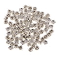 thumbnail image 2 of jifeng 100pcs Acrylic Flatback Sew On Rhinestones DIY Crafts Handicrafts 5mm White, 2 of 9